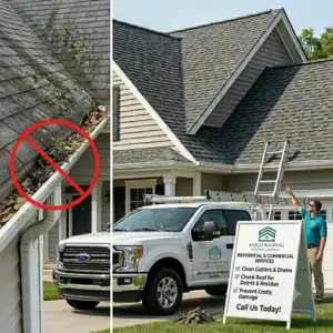 Clogged Gutters and Drains